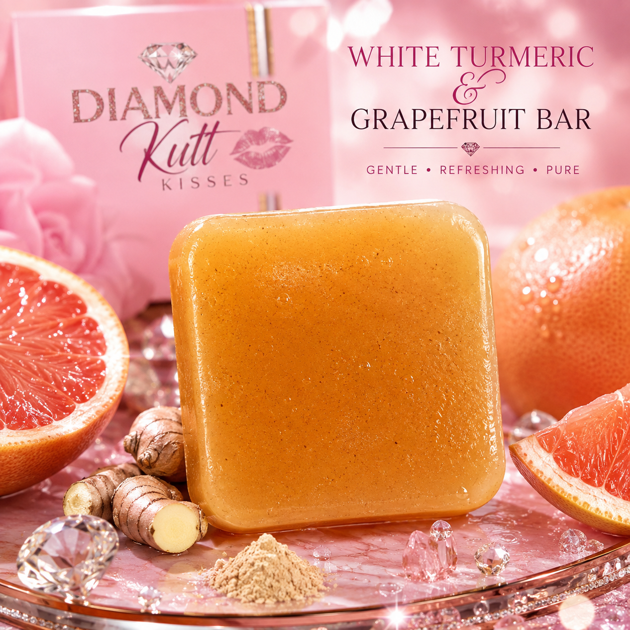 Refresh White Turmeric & Grapefruit Bar
