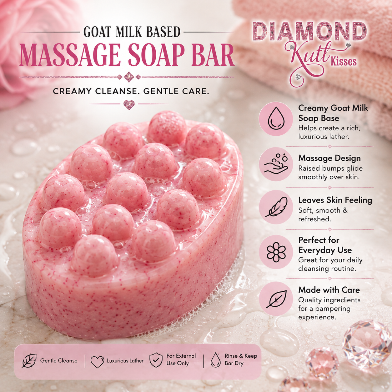D.K. Massage Soap Bar