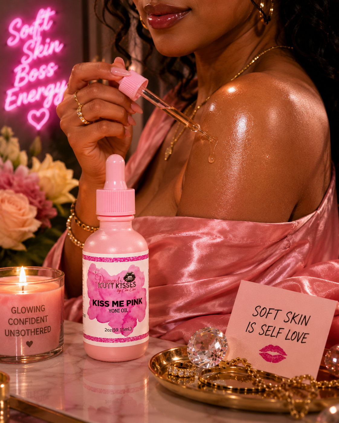 Kiss Me Pink Yoni Oil