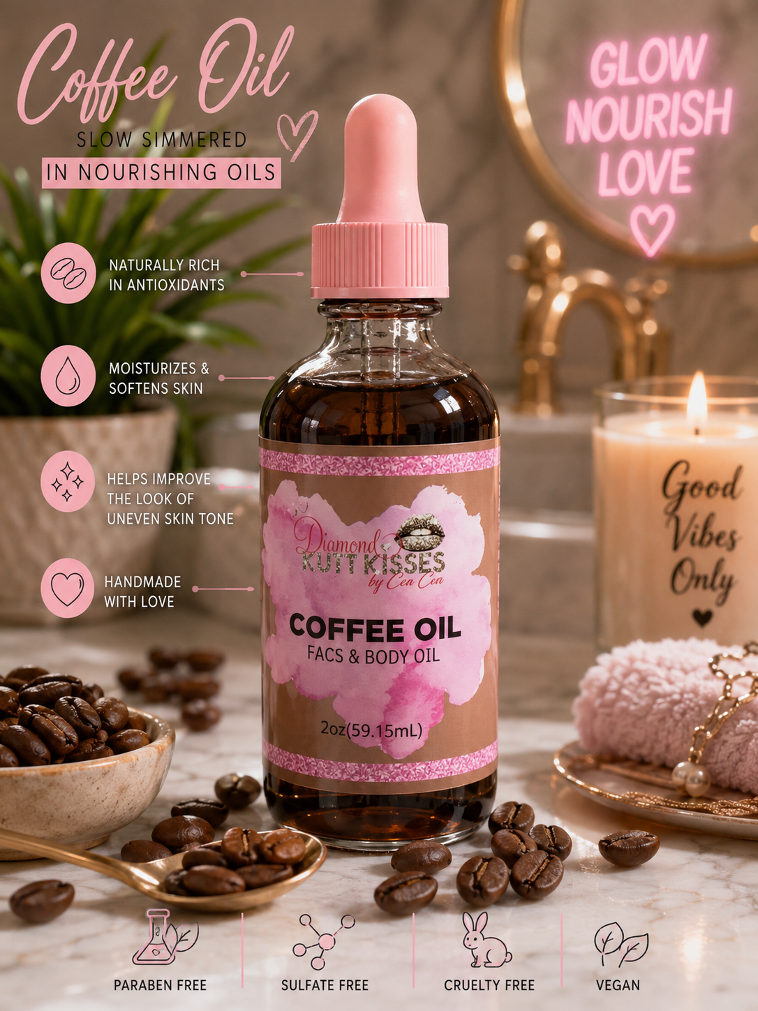 Coffee Face & Body Oil