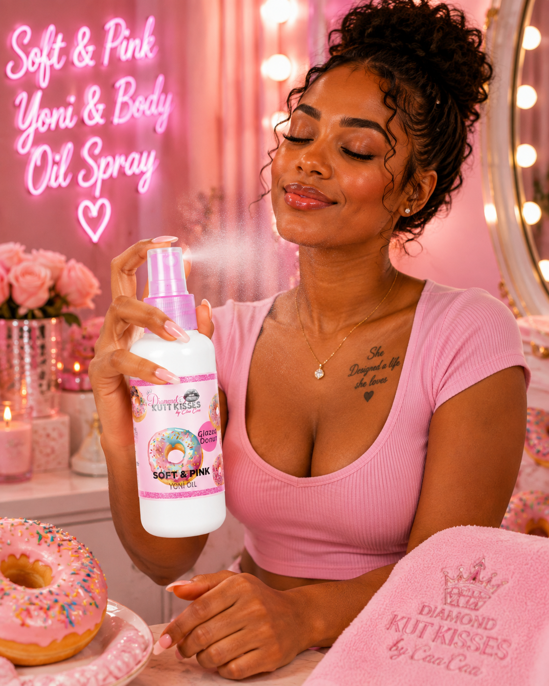 Soft & Pink Yoni and Body Oil Spray (Copy)